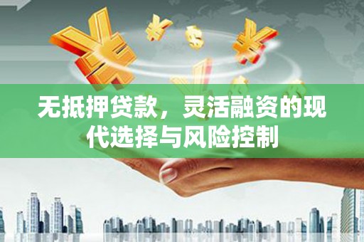 乐至无抵押贷款，灵活融资的现代选择与风险控制