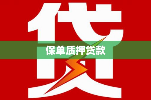 乐至保单质押贷款
