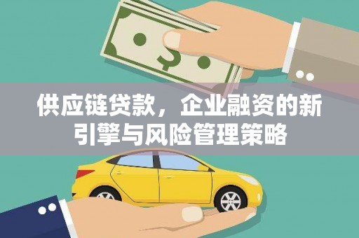 乐至供应链贷款，企业融资的新引擎与风险管理策略