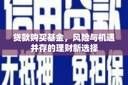 乐至贷款购买基金，风险与机遇并存的理财新选择