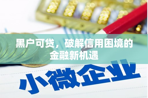 乐至黑户可贷，破解信用困境的金融新机遇