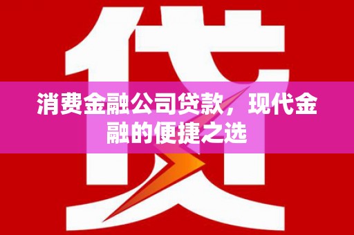 乐至消费金融公司贷款，现代金融的便捷之选